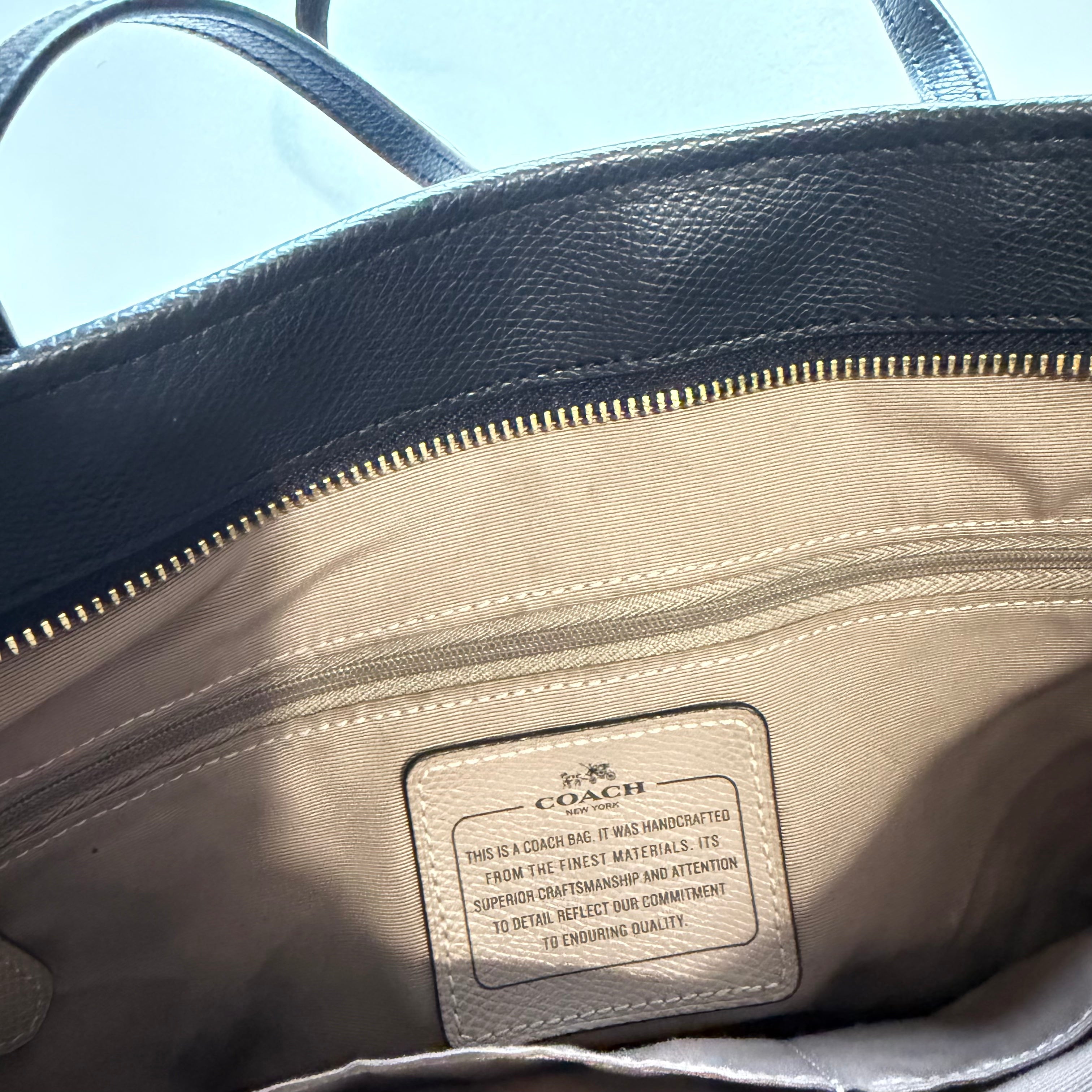 Vintage Y2K black Coach handbag