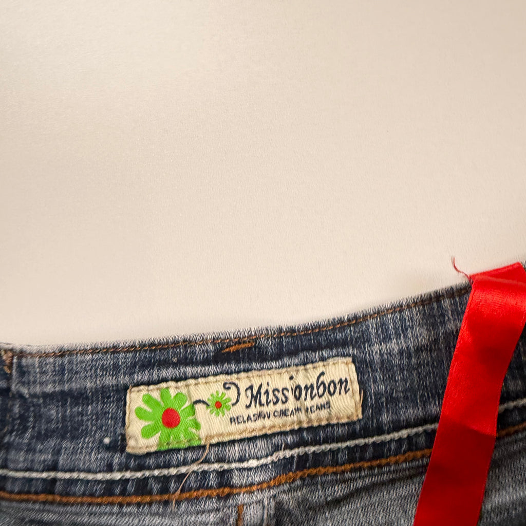 Vintage Y2K low rise flare jeans size S/M