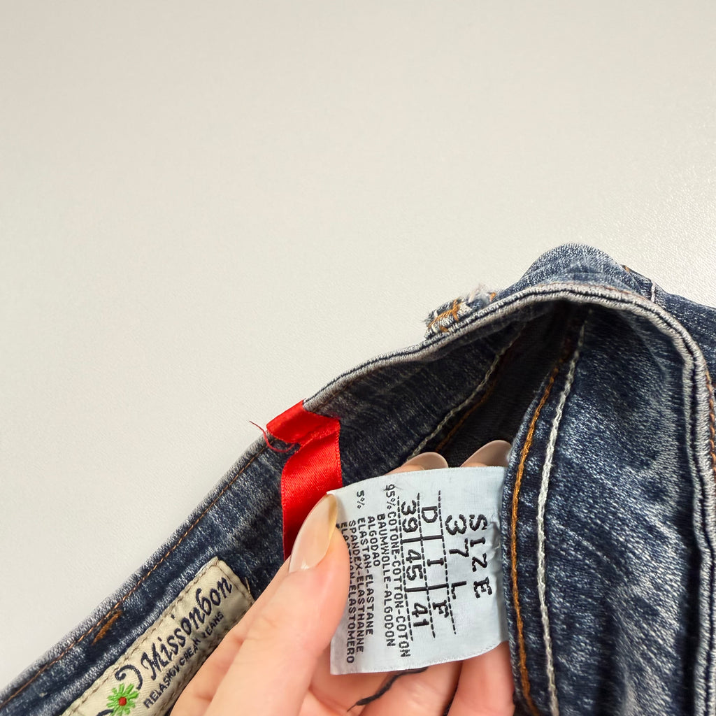 Vintage Y2K low rise flare jeans size S/M