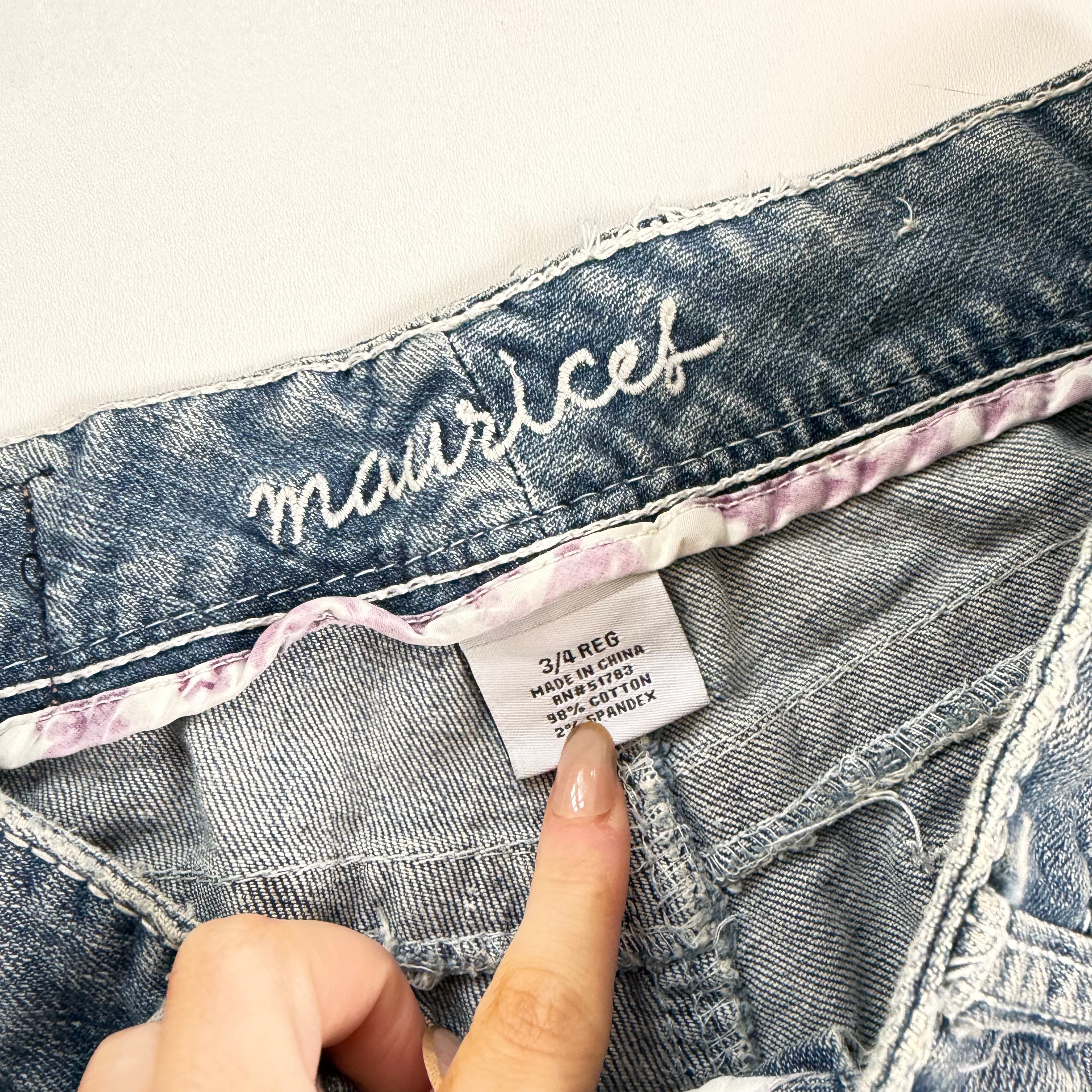 Vintage Y2K denim low rise flare jeans size S