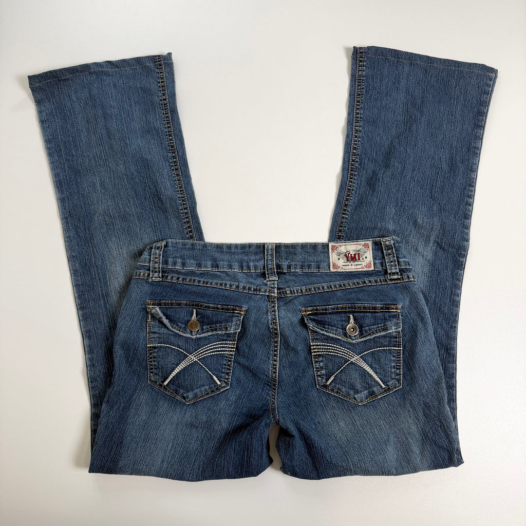 Vintage Y2K low rise flare jeans size S