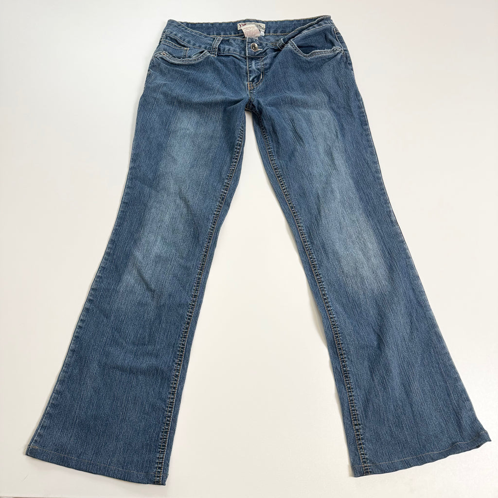 Vintage Y2K low rise flare jeans size S