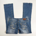 Vintage Y2K low rise blue flare jeans size S