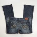 Vintage Y2K low rise flare jeans size S