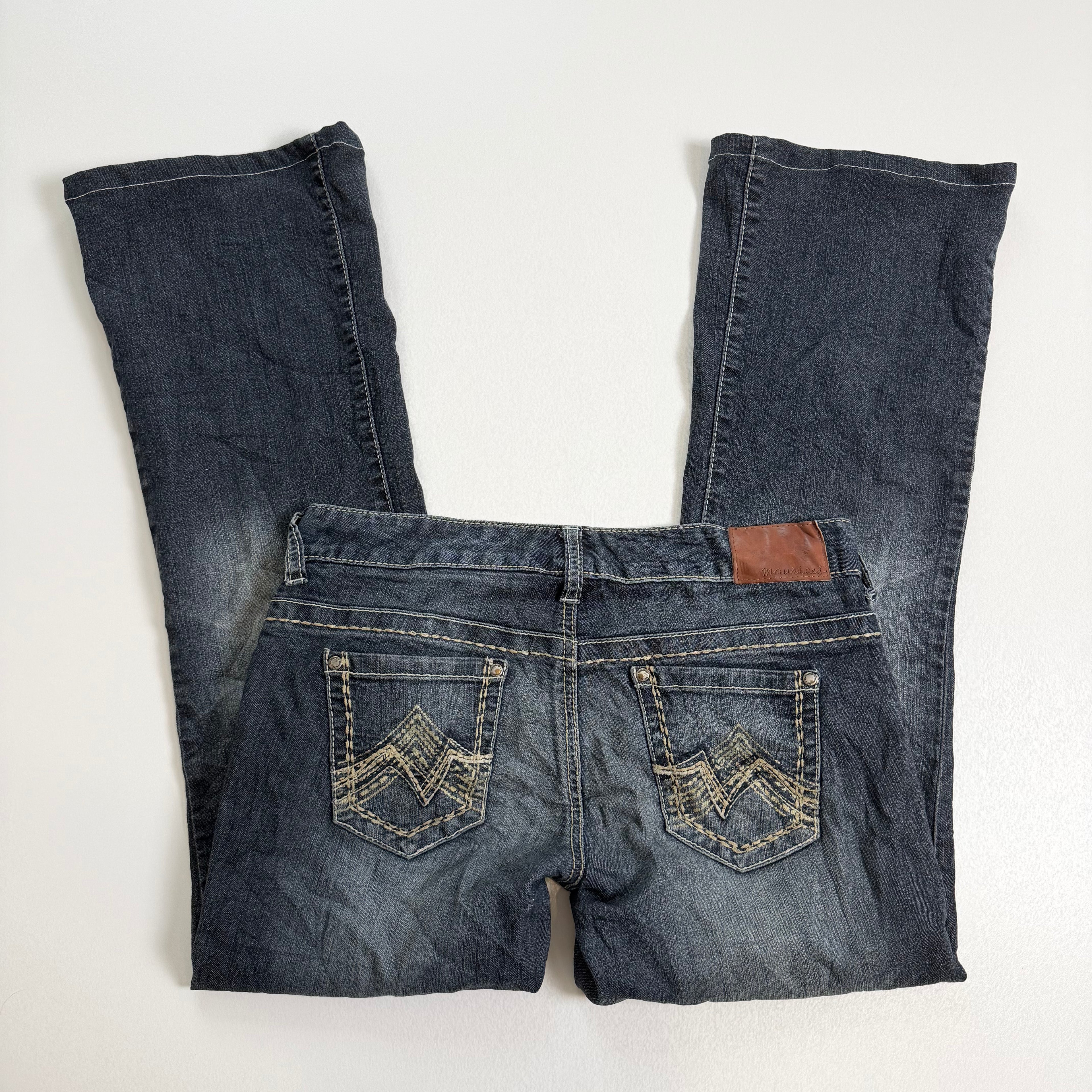 Vintage Y2K low rise flare jeans size S