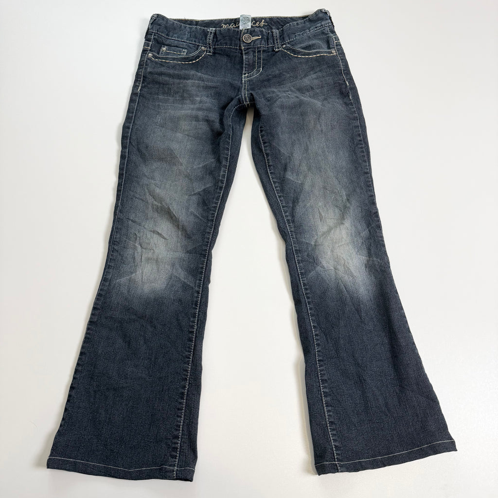 Vintage Y2K low rise flare jeans size S