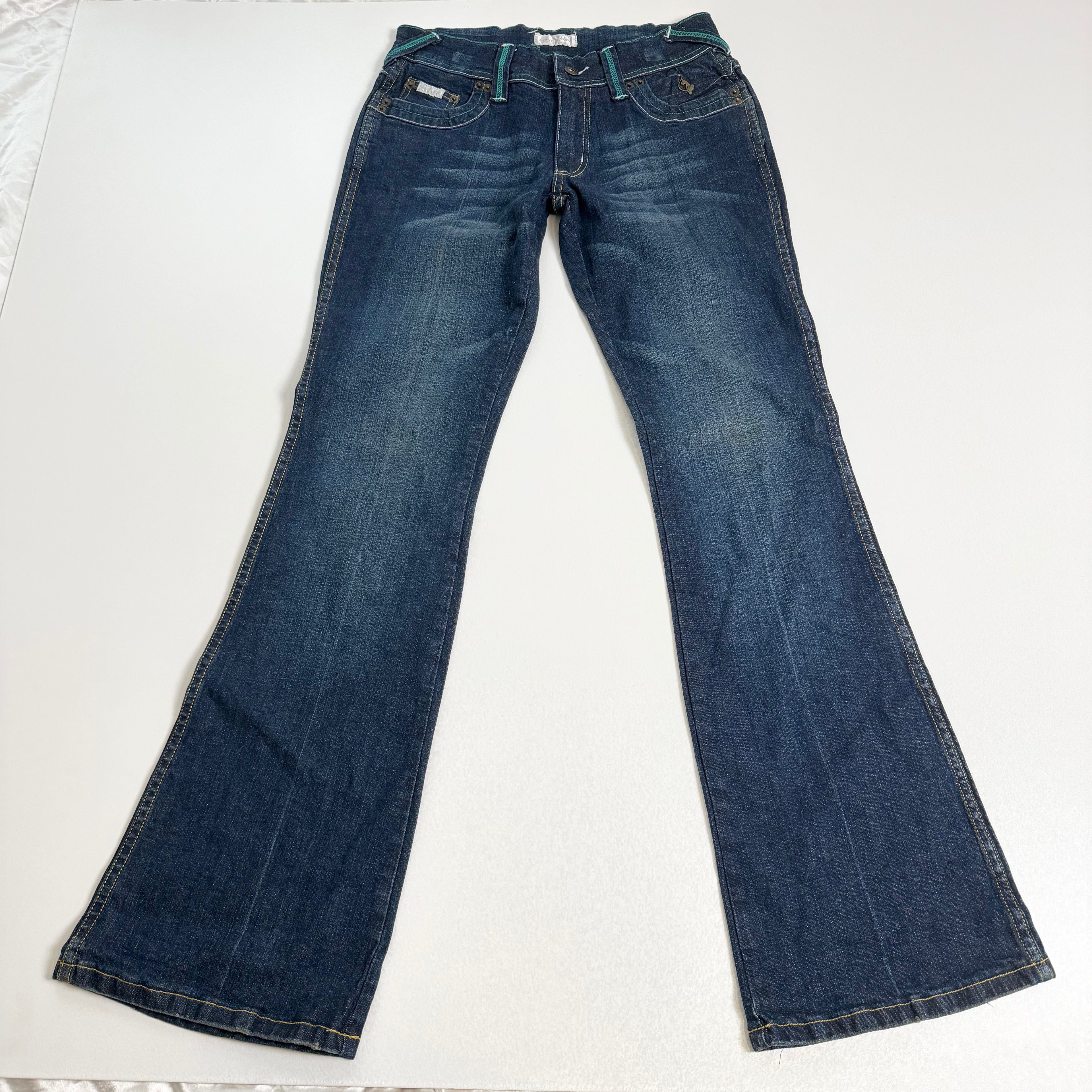 Vintage Y2K Baby Phat low rise flare jeans size S