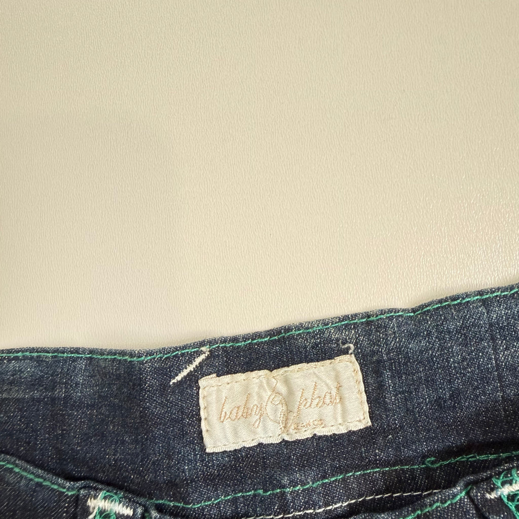 Vintage Y2K Baby Phat low rise flare jeans size S