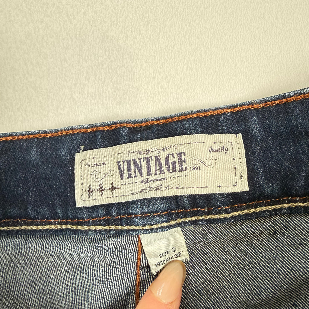 Vintage Y2K low rise flare jeans size XS