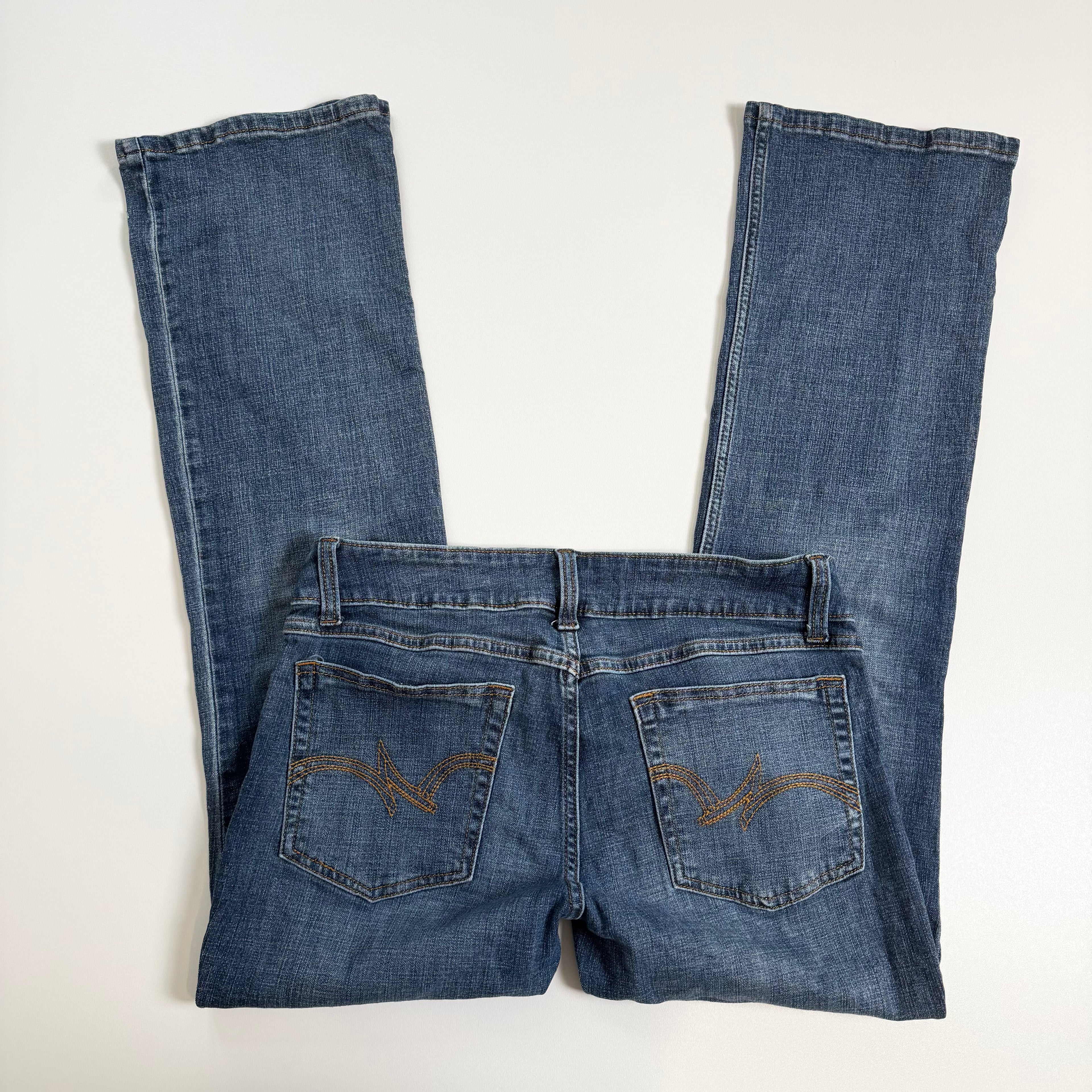 Vintage Y2K low rise flare jeans size S