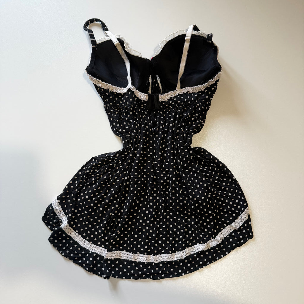 Vintage Y2K Victoria's Secret polka dot babydoll