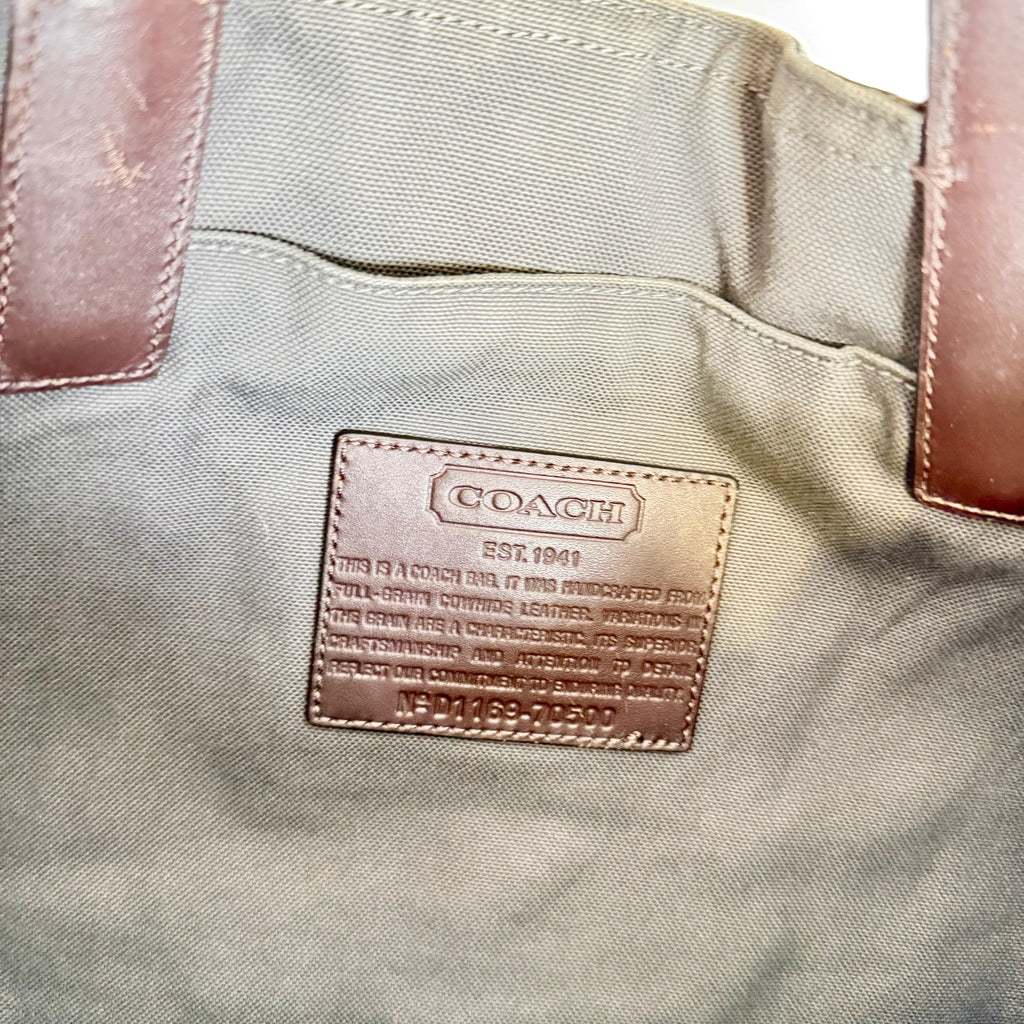 Vintage Y2K brown Coach bag