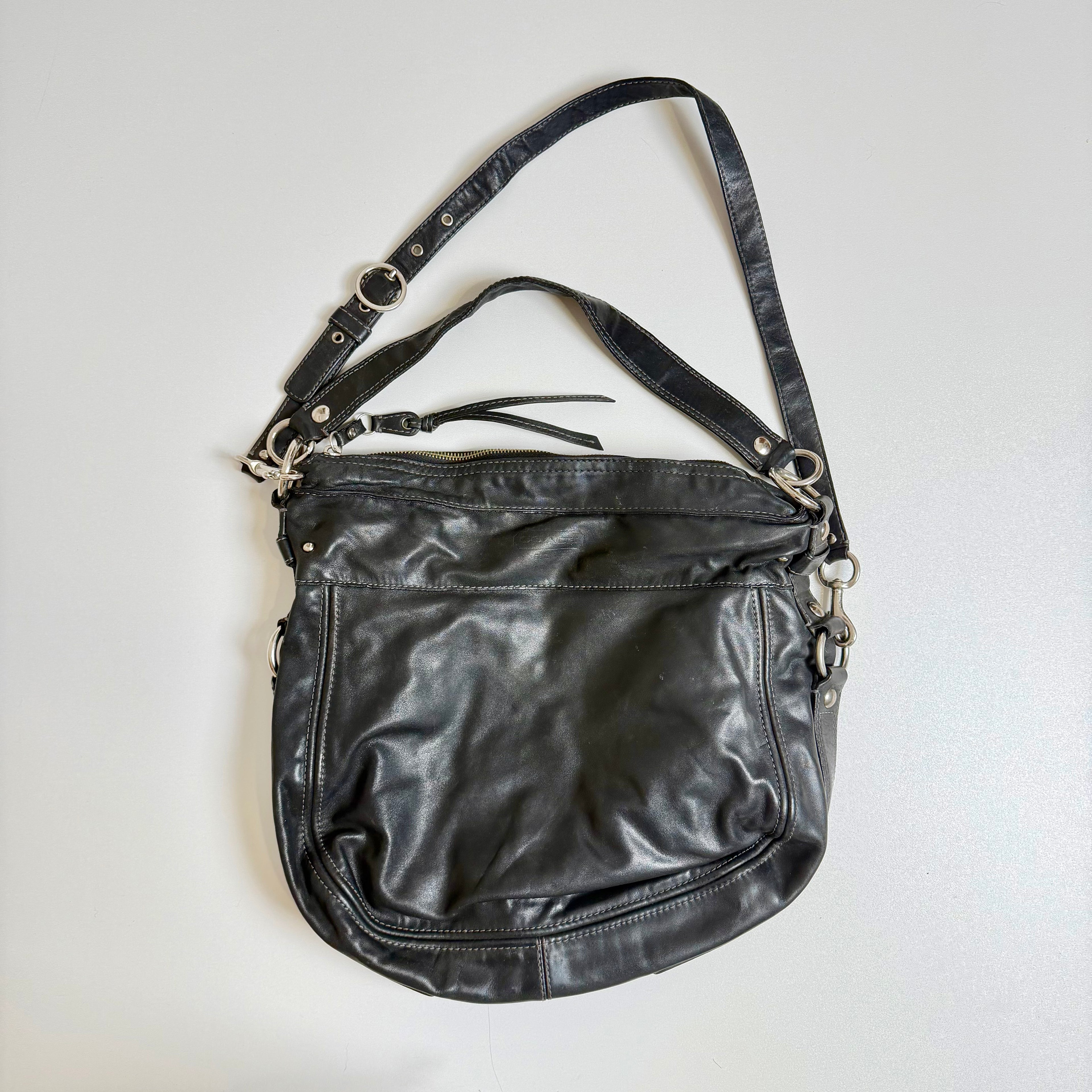 Vintage Y2K Coach black handbag