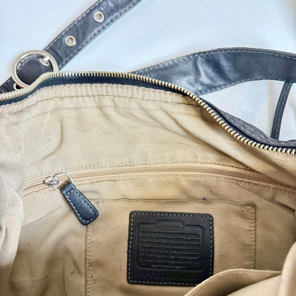 Vintage Y2K Coach black handbag